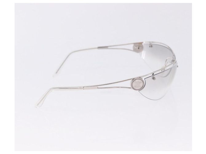 Céline Gafas de Sol CELINE Gucci Bulgari Metal 3 Set Gray Purple Auth bs36355 Castaño Púrpura - vista 12