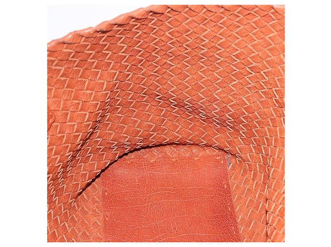 BOTTEGA VENETA INTRECCIATO Cabas PM Borsa in pelle Marrone 141498 Auth 191828V - vista 18