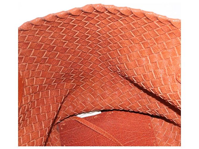 BOTTEGA VENETA INTRECCIATO Cabas PM Borsa in pelle Marrone 141498 Auth 191828V - vista 19