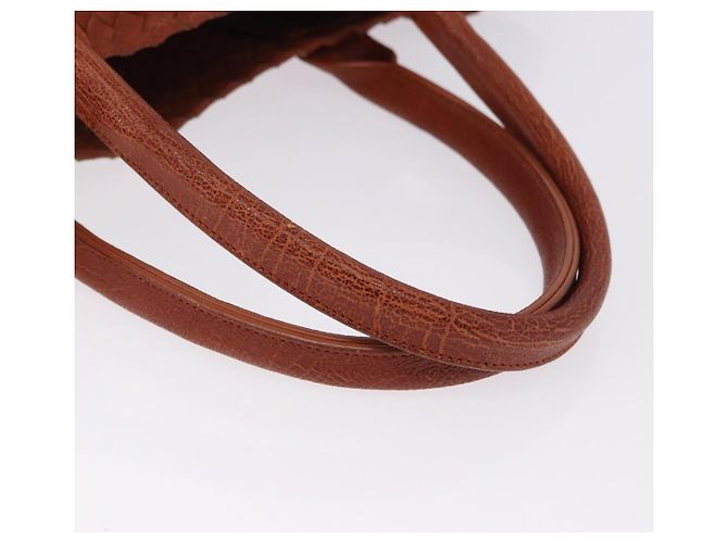 BOTTEGA VENETA INTRECCIATO Cabas PM Borsa in pelle Marrone 141498 Auth 191828V - vista 7