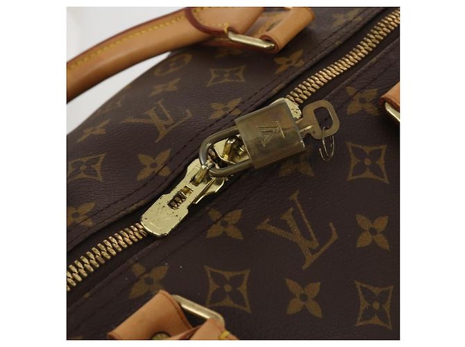 LOUIS VUITTON Monogram Keepall Bandouliere 60 Boston Bag M41412 LV Auth bs36220 Monogramma - vista 10