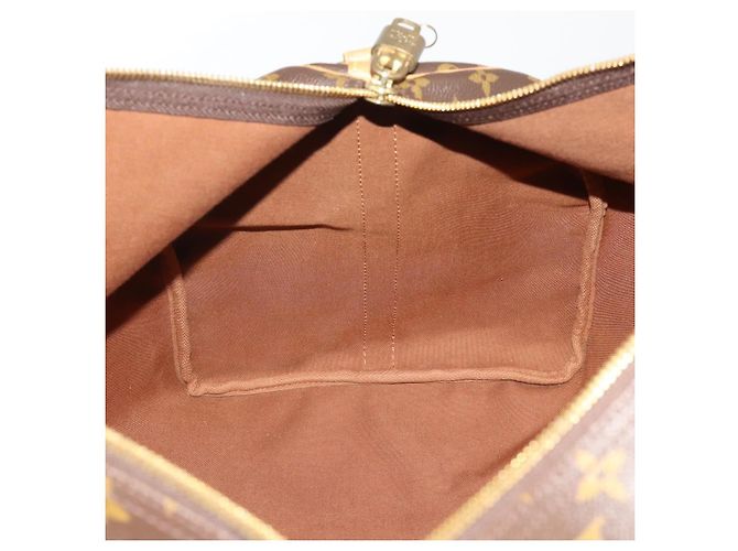 LOUIS VUITTON Monogram Keepall Bandouliere 60 Boston Bag M41412 LV Auth bs36220 Monogramma - vista 23