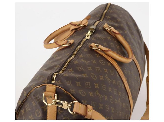 LOUIS VUITTON Monogram Keepall Bandouliere 60 Boston Bag M41412 LV Auth bs36220 Monogramma - vista 6