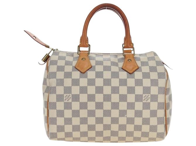 LOUIS VUITTON Borsa Damier Azur Speedy 25 N41534 LV Auth ki6709V - vista 2