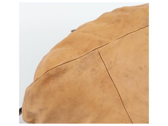 Chloé Borsa a Spalla Chloe Etel in Pelle 2way Marrone Oro Auth mr2737 D'oro - vista 15