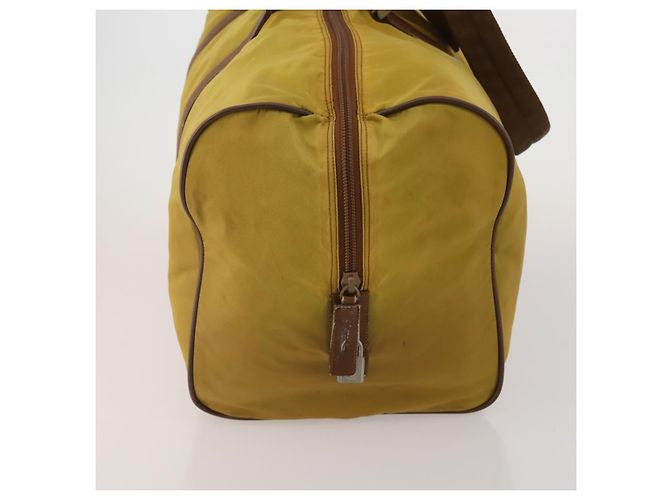 Borsa Boston PRADA Borsa a Mano Nylon 3 Set Khaki Blue Auth 191805 Cachi - vista 4