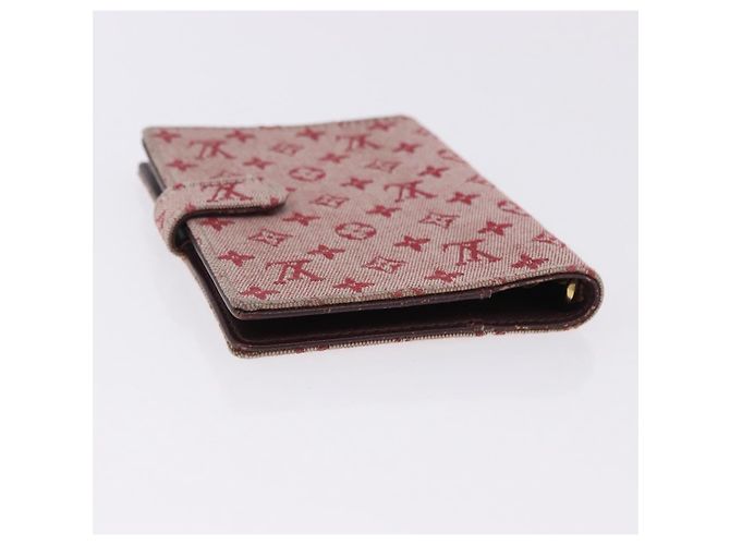 LOUIS VUITTON Vernis Monogram Mini Agenda PM Day Planner Cover 3 Set Auth fm5421 Roja Beige Monograma - vista 14