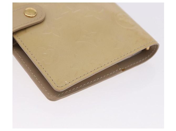 LOUIS VUITTON Vernis Monogram Mini Agenda PM Day Planner Cover 3 Set Auth fm5421 Roja Beige Monograma - vista 5