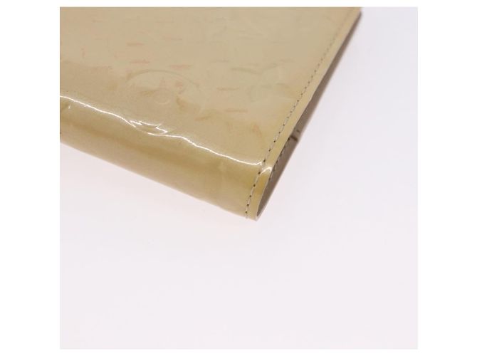 LOUIS VUITTON Vernis Monogram Mini Agenda PM Day Planner Cover 3 Set Auth fm5421 Roja Beige Monograma - vista 7