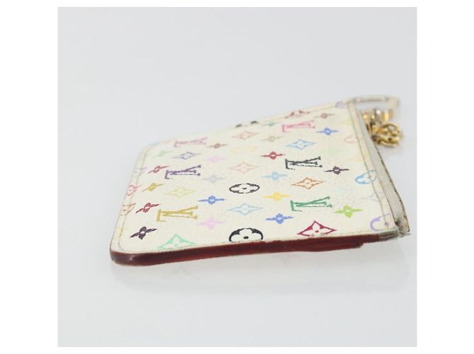 LOUIS VUITTON Monogram Multicolor Pochette Cles NM Tasche M93734 LV Auth 193869 Weiß - Ansicht 3