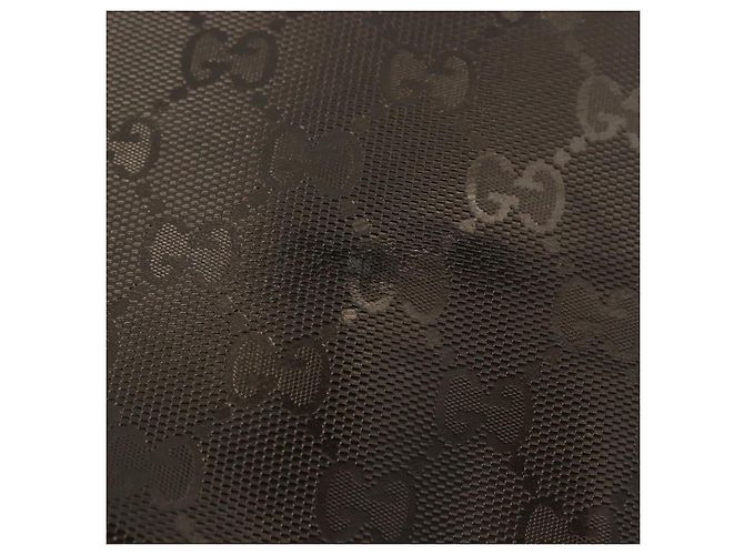 GUCCI GG implementation Tote Bag PVC Grau 211120 Auth am12189V Braun - Ansicht 12
