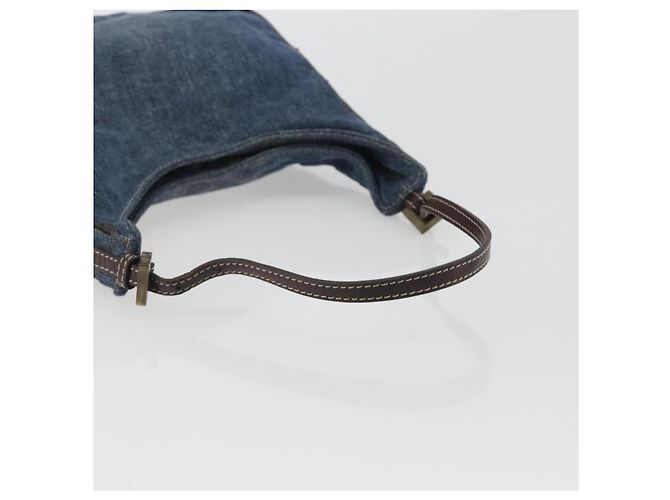 Borsa FENDI Denim Blue Auth 194002 - vista 7