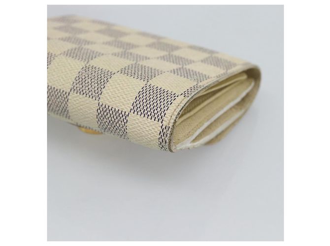 LOUIS VUITTON Damier Azur Portefeuille Joy Bifold Wallet N60030 LV Auth 193157 - vista 15