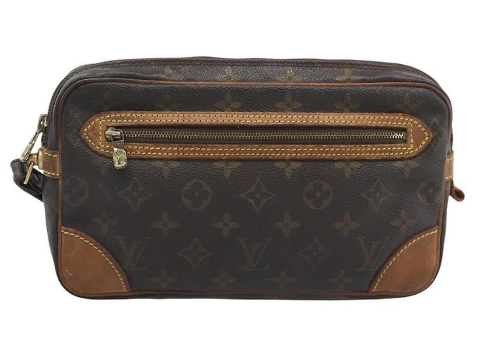 LOUIS VUITTON Monogram Marly Dragonne GM Clutch Bag M51825 LV Auth BA14090 Monogramma - vista 13