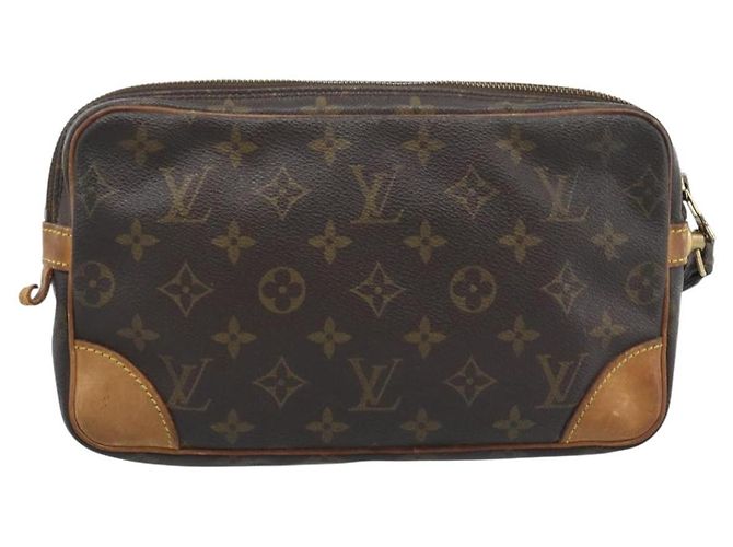 LOUIS VUITTON Monogram Marly Dragonne GM Clutch Bag M51825 LV Auth BA14090 Monogramma - vista 2