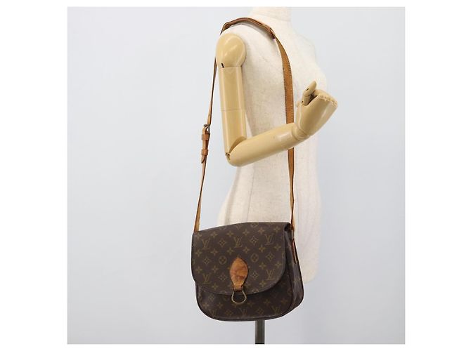 LOUIS VUITTON Borsa a Spalla Monogram Saint Cloud GM M51242 LV Auth 193845 Monogramma - vista 27