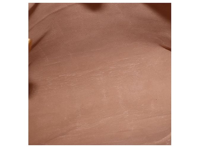 Borsa Tote GUCCI Micro GG Supreme PVC Beige Oro Auth 193519 D'oro - vista 15