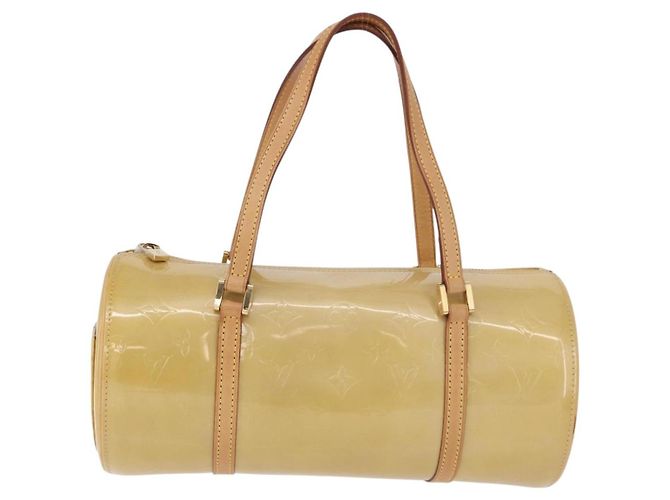 LOUIS VUITTON Borsa Monogram Vernis Bedford Beige M91006 LV Auth am12001V - vista 13