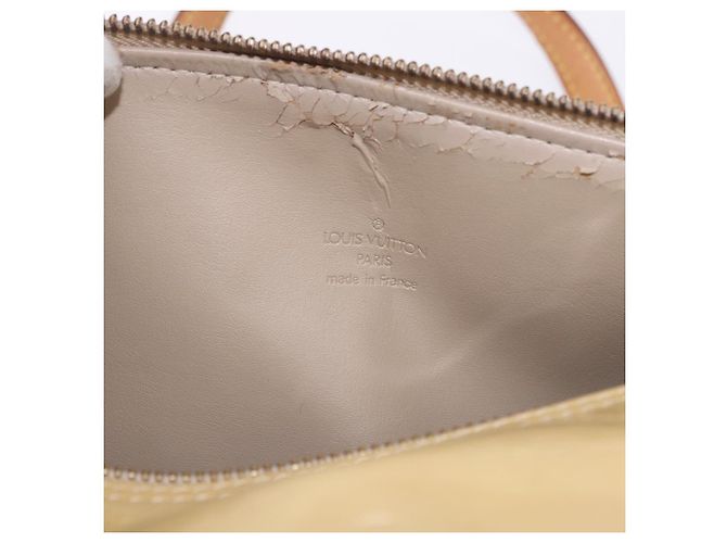 LOUIS VUITTON Borsa Monogram Vernis Bedford Beige M91006 LV Auth am12001V - vista 20