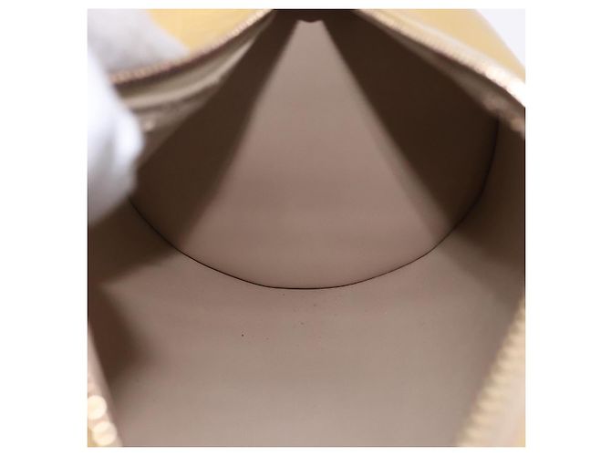 LOUIS VUITTON Borsa Monogram Vernis Bedford Beige M91006 LV Auth am12001V - vista 21