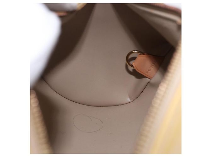 LOUIS VUITTON Borsa Monogram Vernis Bedford Beige M91006 LV Auth am12001V - vista 22