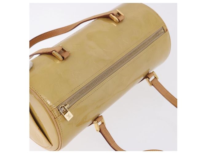 LOUIS VUITTON Borsa Monogram Vernis Bedford Beige M91006 LV Auth am12001V - vista 7