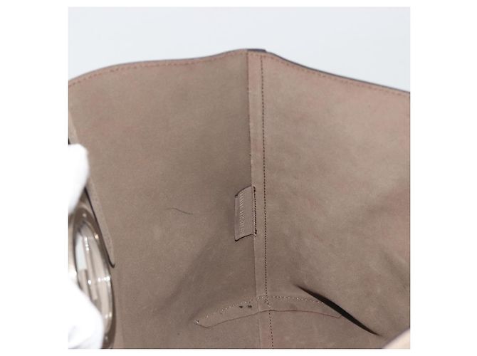 FENDI F's Tote Bag Leder Grau 8BH348 Auth 192696A Braun - Ansicht 18