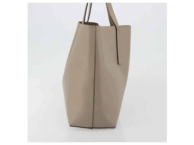 FENDI F's Tote Bag Leder Grau 8BH348 Auth 192696A Braun - Ansicht 4