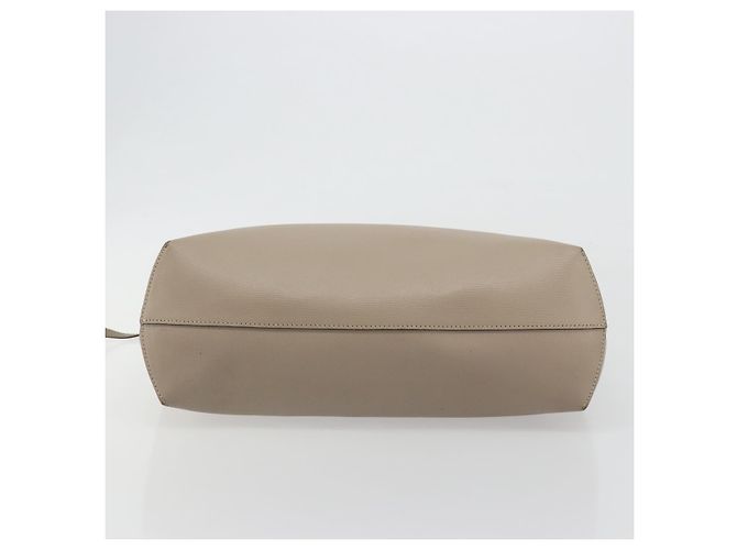 FENDI F's Tote Bag Leder Grau 8BH348 Auth 192696A Braun - Ansicht 9