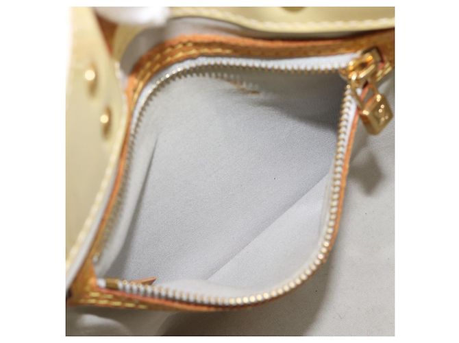 LOUIS VUITTON Borsa Monogram Vernis Reade PM Perle M91336 LV Auth BA14127 - vista 11