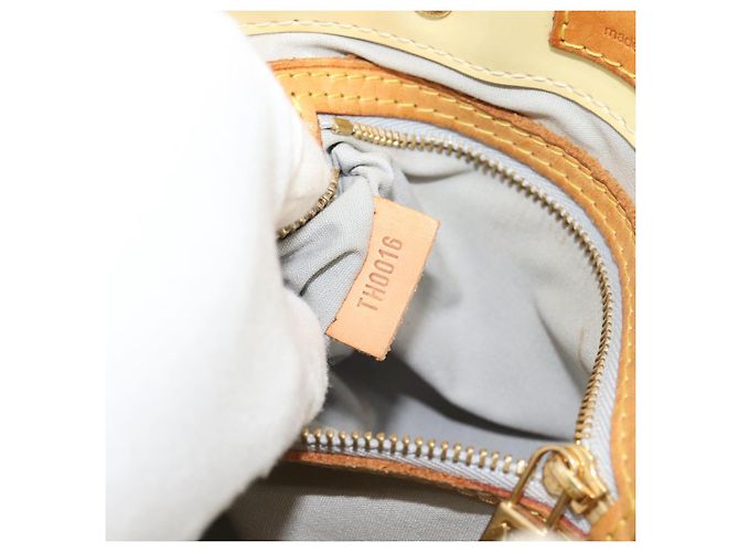 LOUIS VUITTON Borsa Monogram Vernis Reade PM Perle M91336 LV Auth BA14127 - vista 12