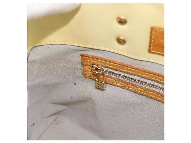 LOUIS VUITTON Borsa Monogram Vernis Reade PM Perle M91336 LV Auth BA14127 - vista 20