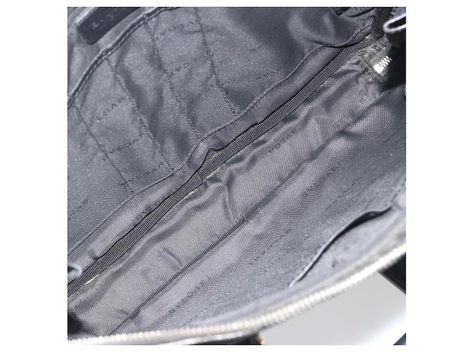 Bulgari Borsa Business BVLGARI in PVC Grigio Argento Auth bs36291 Marrone - vista 18