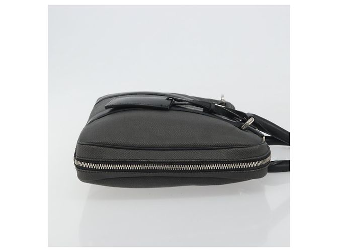 Bulgari Borsa Business BVLGARI in PVC Grigio Argento Auth bs36291 Marrone - vista 4