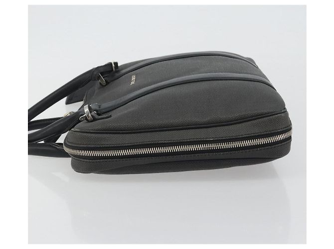 Bulgari Borsa Business BVLGARI in PVC Grigio Argento Auth bs36291 Marrone - vista 5