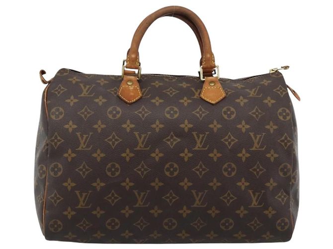 LOUIS VUITTON Borsa Monogram Speedy 35 M41524 LV Auth 193533 Monogramma - vista 13