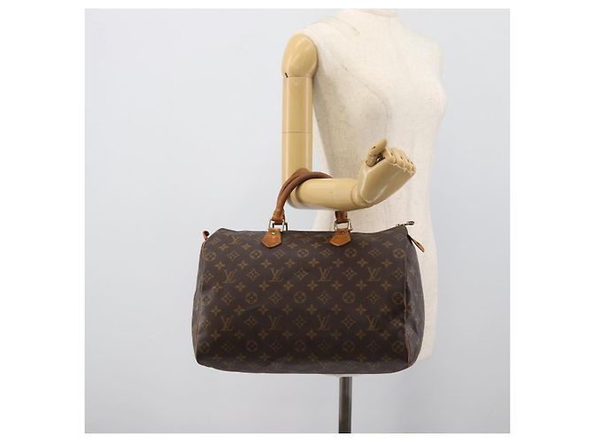 LOUIS VUITTON Borsa Monogram Speedy 35 M41524 LV Auth 193533 Monogramma - vista 20