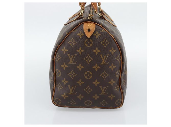 LOUIS VUITTON Borsa Monogram Speedy 35 M41524 LV Auth 193533 Monogramma - vista 4