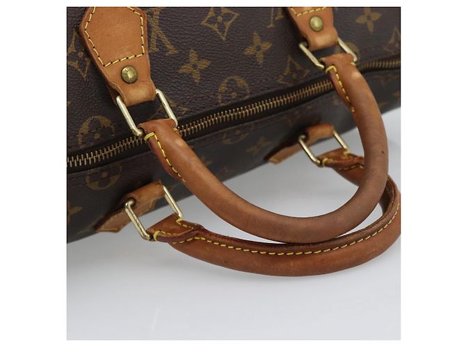 LOUIS VUITTON Borsa Monogram Speedy 35 M41524 LV Auth 193533 Monogramma - vista 7