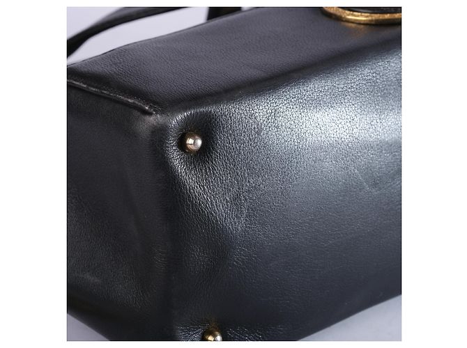 Borsa Gianni Versace Medusa Medallion Nero - vista 12