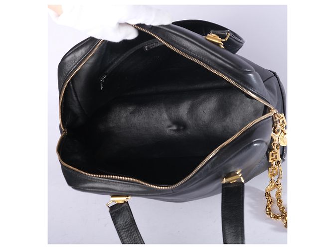 Borsa Gianni Versace Medusa Medallion Nero - vista 13