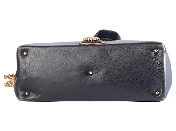 Borsa Gianni Versace Medusa Medallion Nero - vista 4