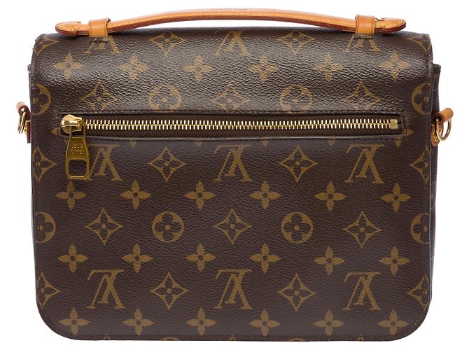 Borsa LOUIS VUITTON Metis in Toile Marrone - 103779 - vista 3