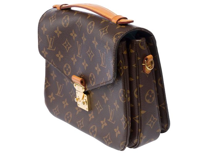 Borsa LOUIS VUITTON Metis in Toile Marrone - 103779 - vista 4