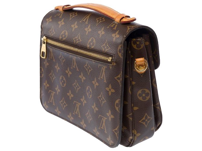 Borsa LOUIS VUITTON Metis in Toile Marrone - 103779 - vista 5