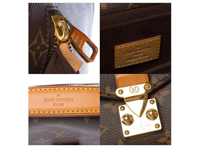 Borsa LOUIS VUITTON Metis in Toile Marrone - 103779 - vista 6