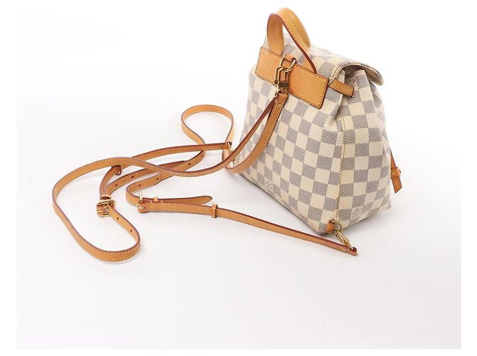 Louis Vuitton Sperone BB Damier Azur Rucksack Beige N44026 - Ansicht 3