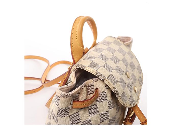 Louis Vuitton Sperone BB Damier Azur Rucksack Beige N44026 - Ansicht 7