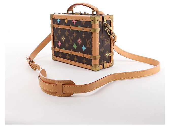 Borsa a tracolla Louis Vuitton Trunk Monogram Craggy Canva di Tyler, the Creator marrone M11120 Brown Rosa - vista 3