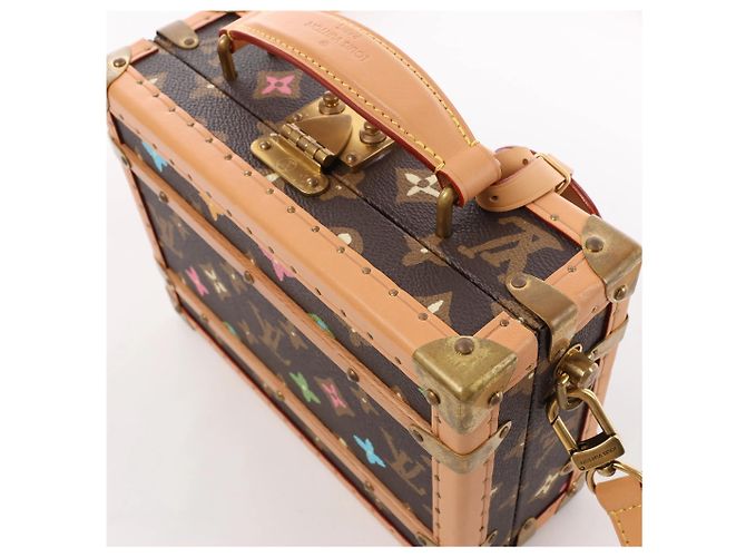 Borsa a tracolla Louis Vuitton Trunk Monogram Craggy Canva di Tyler, the Creator marrone M11120 Brown Rosa - vista 7